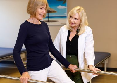 Physical Therapy Session and Therapy equipment